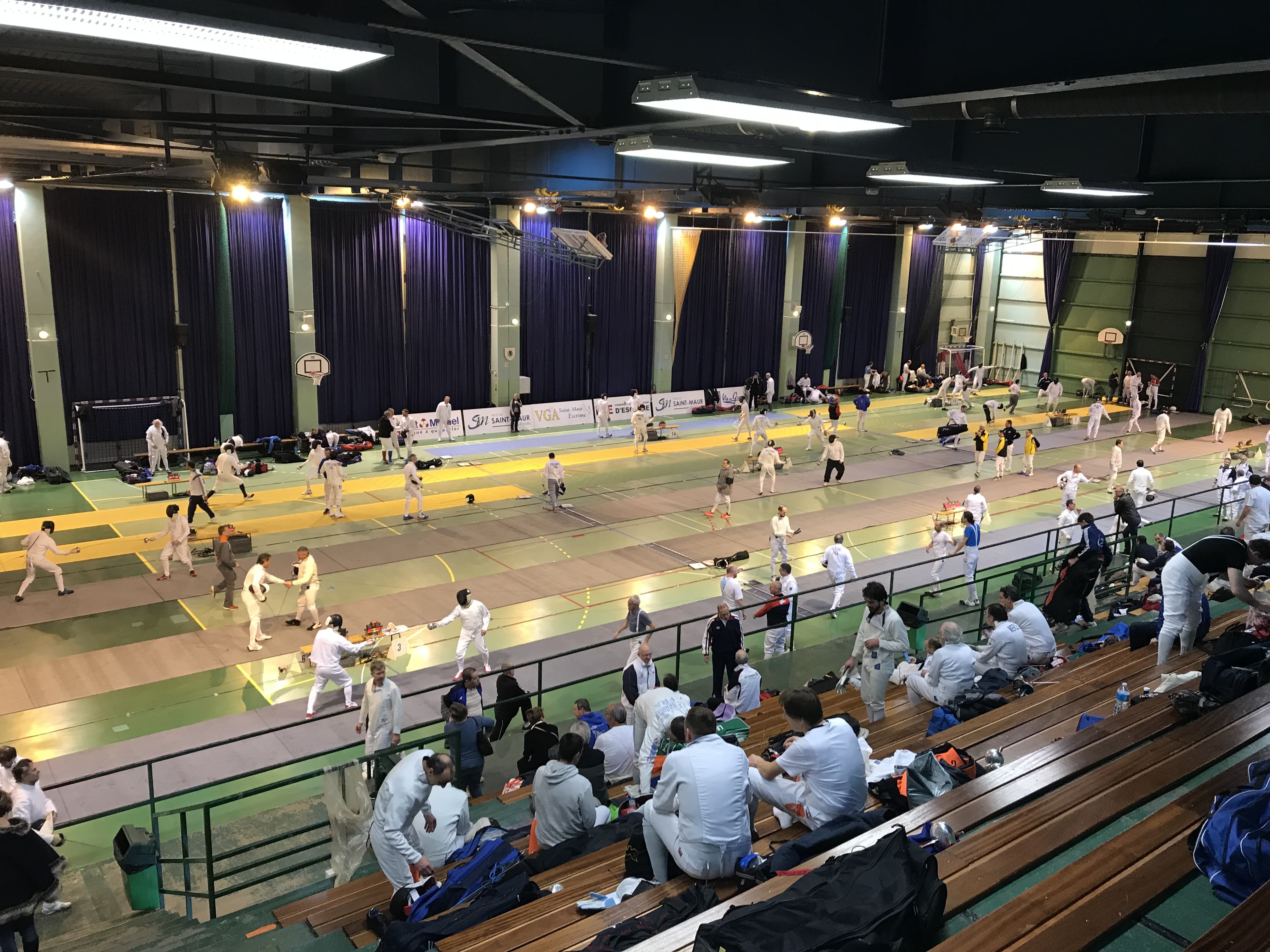 Salle Circuit National de St Maur 2019